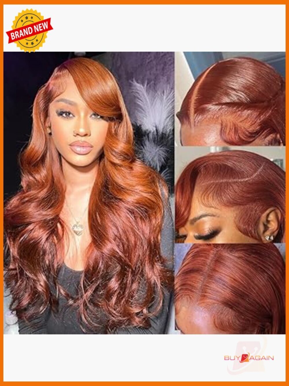 30 Inch Body Wave Lace Front Wig 180% Density Glueless Human Hair